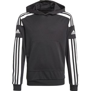 adidas - Squadra 21 - Hoodie - Zwart - 100% Gerecycled Polyester