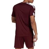 Adidas - Squadra 21 T-shirt - Korte Mouwen - Zwart - 100% Gerecycled Polyester