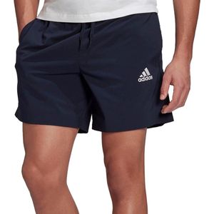 adidas Essentials  Sportbroek - Maat S  - Mannen - donkerblauw - wit