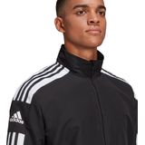 Adidas - Squadra 21 - Presentation Jas - Zwart - 100% Gerecycled Polyester, AEROREADY