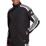 Adidas - Squadra 21 - Presentation Jas - Zwart - 100% Gerecycled Polyester, AEROREADY