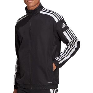 Adidas - Squadra 21 - Presentation Jas - Zwart - 100% Gerecycled Polyester, AEROREADY