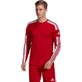 adidas Primegreen-collectie T-shirt - Mannen - rood - wit