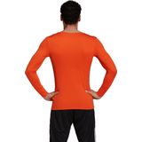 adidas - Team - Ondershirt - Oranje - Lange Mouwen
