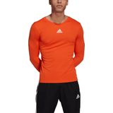 adidas - Team - Ondershirt - Oranje - Lange Mouwen