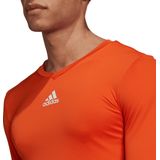 adidas - Team - Ondershirt - Oranje - Lange Mouwen