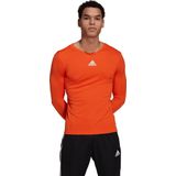 adidas - Team - Ondershirt - Oranje - Lange Mouwen