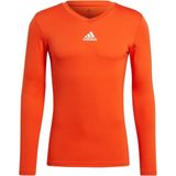 adidas - Team - Ondershirt - Oranje - Lange Mouwen