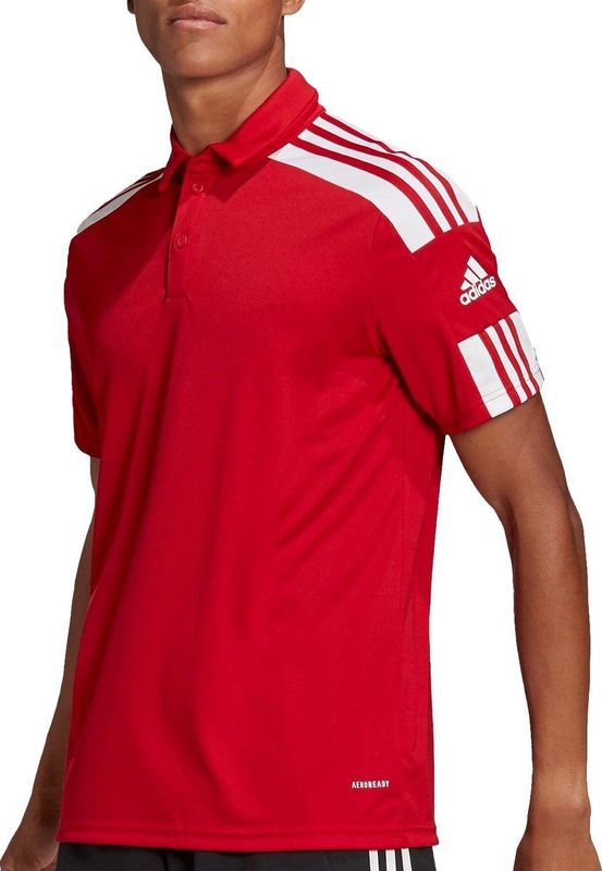 adidas - Squadra 21 - Sportshirt - Zwart - 100% Gerecycled Polyester