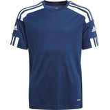 adidas - Squadra 21 - Sportshirt - Blauw - 100% Gerecycled Polyester