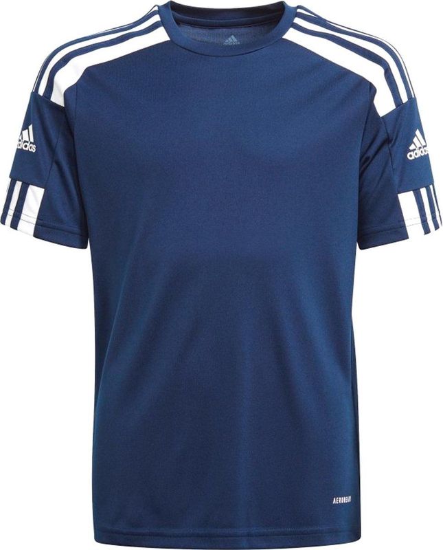 adidas - Squadra 21 - Sportshirt - Blauw - 100% Gerecycled Polyester
