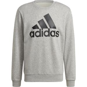 Adidas essentials big logo sweatshirt in de kleur grijs/zwart