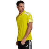 Adidas Squadra Polo Heren - Geel Wit