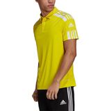 Adidas Squadra Polo Heren - Geel Wit