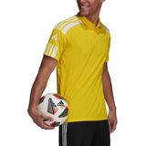 Adidas Squadra Polo Heren - Geel Wit