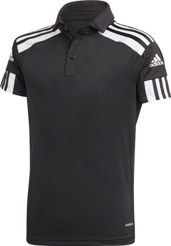 adidas - Squadra 21 - Polo - Zwart - Kinder Teamkleding