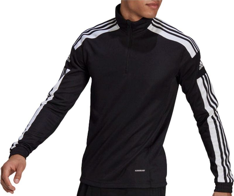 adidas Squadra 21 - Trainingstrui - Zwart Wit - 100% Gerecycled Polyester