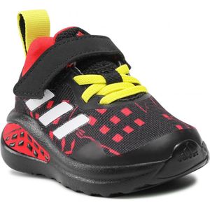 Adidas Fortarun Superhero Velcro Hardloopschoenen Voor Baby´s Zwart EU 20 Jongen