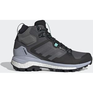 adidas Terrex Skychaser 2 Mid GTX W, trekkingschoenen voor dames, Zes Grijs Vier Grijs Zilver Halo, 38.5 EU