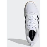 Adidas ligra 7 in de kleur wit.