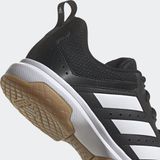 adidas - Ligra 7 - Squashschoenen - Zwart - Mesh - Primegreen