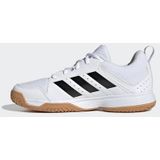 Adidas ligra 7 in de kleur wit.