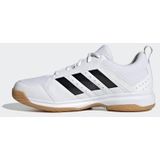 adidas Ligra 7 W Damen Hallenschuhe (Weiß 9 UK, 43 1/3 EU) _Hallenschuhe