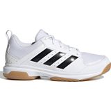 adidas - Ligra 7 - Indoor Schoenen - Wit - Synthetisch Leer - Primegreen