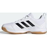 adidas - Ligra 7 - Indoor Schoenen - Wit - Synthetisch Leer - Primegreen