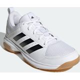 adidas - Ligra 7 - Indoor Schoenen - Wit - Synthetisch Leer - Primegreen