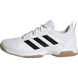 adidas - Ligra 7 - Indoor Schoenen - Wit - Synthetisch Leer - Primegreen