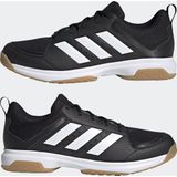 adidas Ligra 7 M Loopschoenen voor kinderen, zwart/wit (Negbás Ftwbla Negbás)