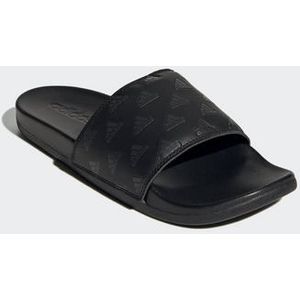 adidas Adilette Comfort Slides uniseks-volwassene Teenslipper, core black/carbon/core black, 36 2/3 EU