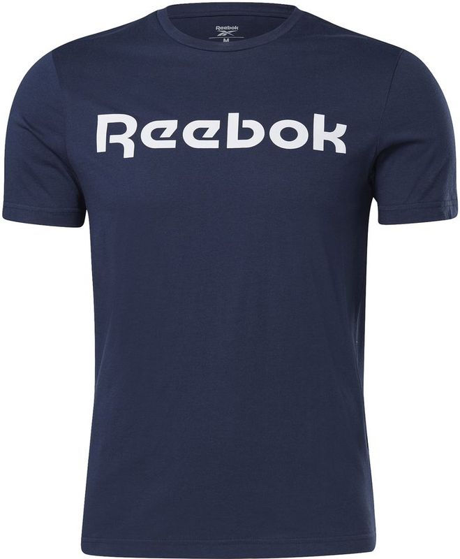Reebok - GS Linear Read - T-shirt - Zwart - Katoen