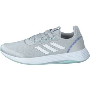 adidas Qt Racer Sport Hardloopschoenen voor dames, Grey Cloud White Halo Mint, 39.50 EU