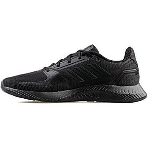 adidas Runfalcon 2.0 heren Hardloopschoen hardlopen, Zwart (Core Black) grijs , 42 2/3 EU