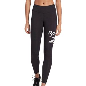 Reebok - Ri BL - Legging - Zwart - 93% Katoen, 7% Elastaan
