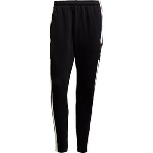 adidas - Squadra 21 - Sweatpants - Zwart - Fleece, 70% Katoen / 30% Gerecycled Polyester