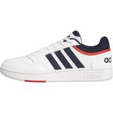 Adidas Sportswear Hoops 3.0 Sneakers Wit/Donkerblauw/Rood