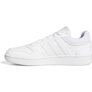 adidas Hoops 3.0 Low Classic Sneakers dames, Ftwr White/Ftwr White/Dash Grey, 43 1/3 EU