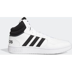 Adidas Originals, Sneakers Adidas Originele Hoops 3.0 Midden Wit Wit, Heren, Maat:44 EU
