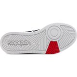 Adidas - Hoops 3.0 Mid - Sneakers - Zwart - Synthetisch Leer