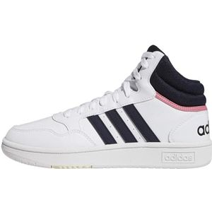 adidas Hoops 3.0 Classic, Shoes-Mid (non-football) voor dames, Wit Ftwr White Legend Ink Ftwr White, 40.5 EU