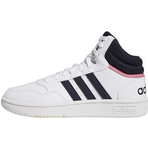 adidas Hoops 3.0 Mid Classic Shoes, damessneakers, FTWR White Legend Ink Ftwr White, 36.5 EU