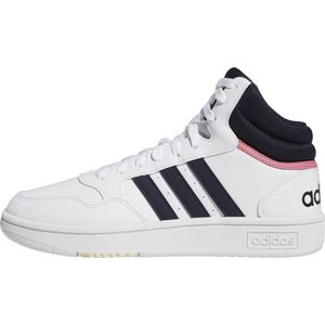 adidas Performance Hoops 3.0 Mid Classic Schoenen - Dames - Wit- 38 2/3