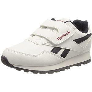 Reebok Royal Rewind Run Alt, uniseks sneakers voor kinderen, Ftwr White Vector Navy Vector Red, 32 EU