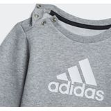 ADIDAS SPORTSWEAR - 2-delig Ensemble - Grijs - Katoen