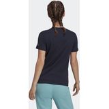 adidas Sportswear LOUNGEWEAR Essentials Slim Logo T-shirt - Dames - Blauw