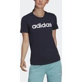adidas Sportswear LOUNGEWEAR Essentials Slim Logo T-shirt - Dames - Blauw