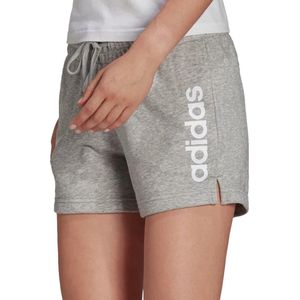 adidas - Essentials Slim - Korte Broek - Zwart - Gemaakt van Gerecycled Materiaal